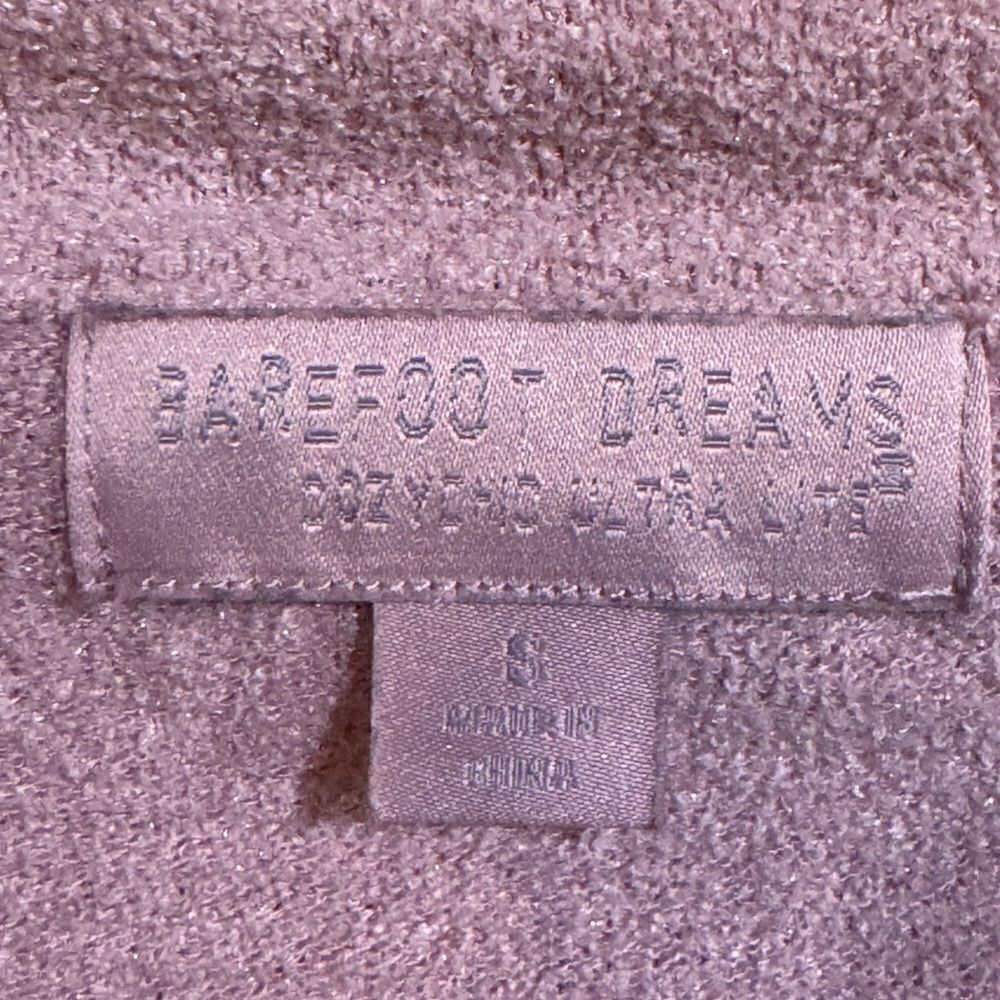 Barefoot Dreams Slouchy Pullover Sweater dusty Pink Size S - Picture 5 of 9